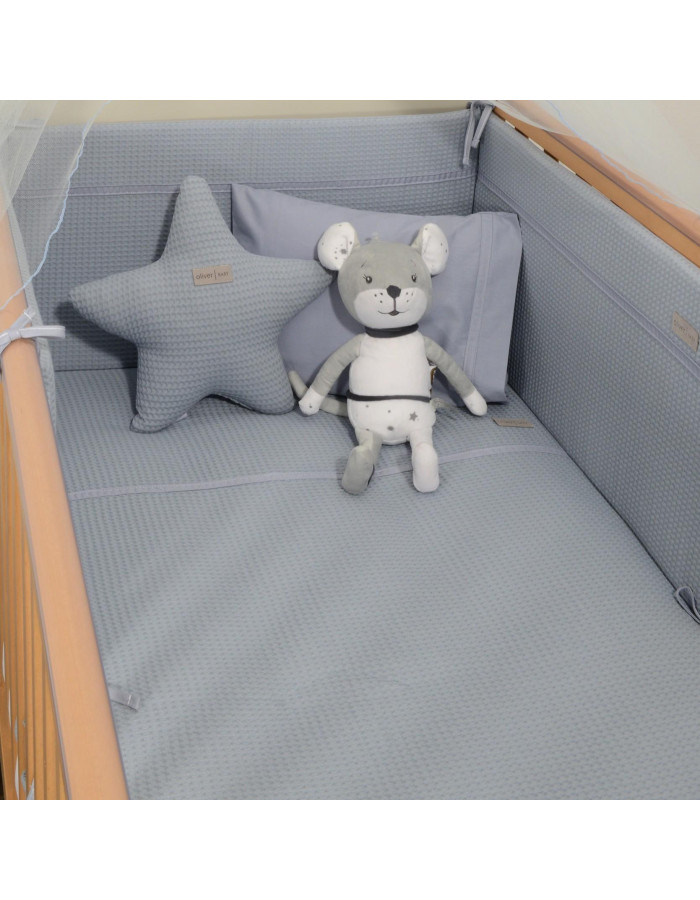 Πάπλωμα & Παπλωματοθήκη Πικέ 100x140cm Design 454 - Oliver Baby | 46-6700/454