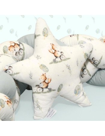 Μαξιλάρι Διακοσμητικό Αστέρι 37x37cm Design 423 Oliver Baby | 46-6710/423