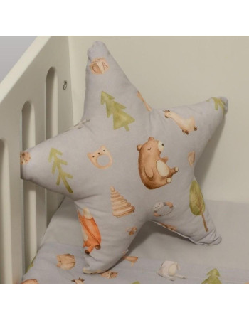 Μαξιλάρι Διακοσμητικό Αστέρι 37x37cm Design 427 Oliver Baby | 46-6710/427
