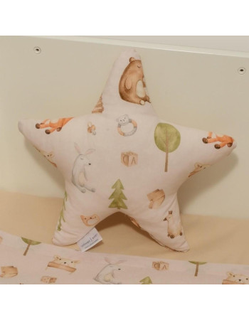 Μαξιλάρι Διακοσμητικό Αστέρι 37x37cm Design 428 Oliver Baby | 46-6710/428