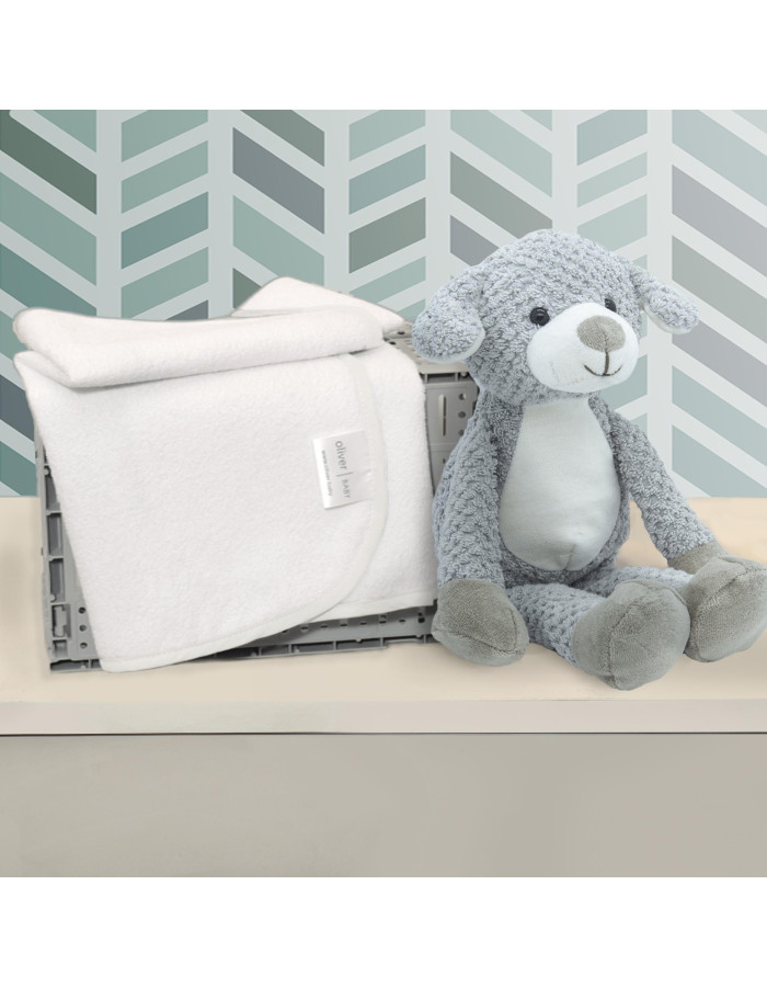 Σελτεδάκι 40x60cm 300γρμ/τμ Με Λευκό Ρέλι - Oliver Baby | 46-6717/510