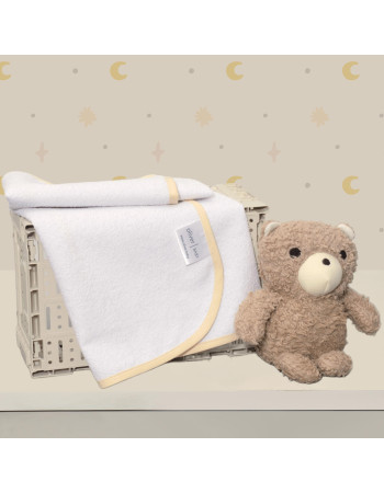 Σελτεδάκι 40x60cm 300γρμ/τμ Με Μπεζ Ρέλι - Oliver Baby | 46-6717/514