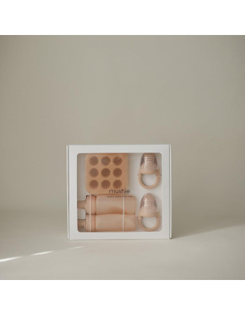 Σετ Δώρου 5 Ειδών Φαγητού Σιλικόνης Blush - Mushie | 66-102139