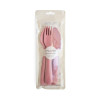 Σετ Κουτάλι Πηρούνι Μαχαίρι PP Dusty Rose Mushie | 66-102151