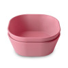 Σετ 2 Τετράγωνα Μπωλ PP Dusty Rose - Mushie | 66-102155