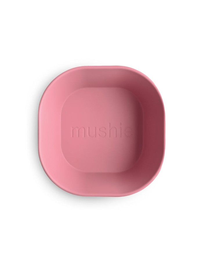 Σετ 2 Τετράγωνα Μπωλ PP Dusty Rose - Mushie | 66-102155