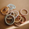 Mushie Pearl Teething Bracelet made of Silicone for 0 m+ 3pcs