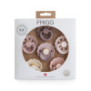 Σετ 6 Πιπίλες Latex FRIGG – Blooming Love 0-6 Μηνών | 67-101873