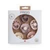 Σετ 6 Πιπίλες Latex FRIGG – Blooming Love 6-18 Μηνών | 67-101874