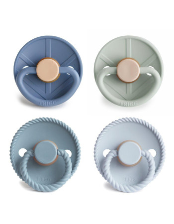 Σετ 4 Πιπίλες Latex FRIGG – Skyline Serenity 0-6 Μηνών | 67-101897