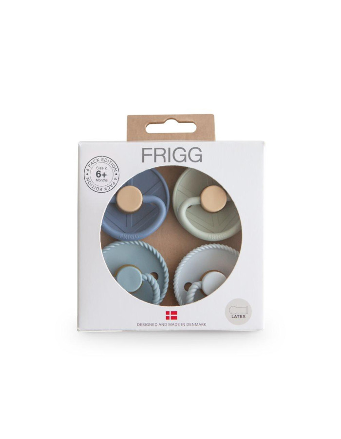 Σετ 4 Πιπίλες Latex FRIGG – Skyline Serenity 6-18 Μηνών | 67-101898 Σετ 4 Πιπίλες Latex FRIGG – Skyline Serenity 6-18 Μηνών | 67-101898
