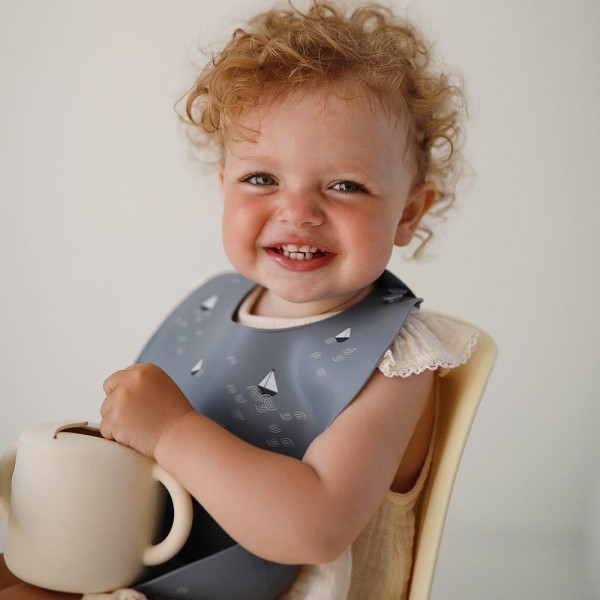 Αποθηκευτικό Κουπάκι Σιλικόνης με Χερούλια  Shifting Sand - Mushie | 66-2340182