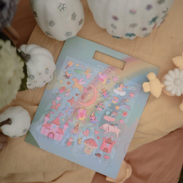 Βιβλίο με Eπαναχρησιμοποιούμενα Aυτοκόλλητα Fairies - Mushie | 66-102171
