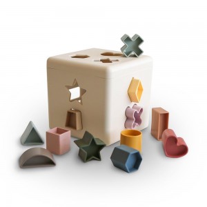 Κύβος Ταξινόμησης Σχημάτων Original - Mushie | 66-2490000