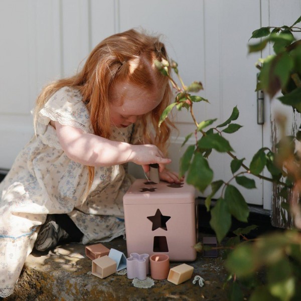 Κύβος Ταξινόμησης Σχημάτων Petal - Mushie | 66-102080