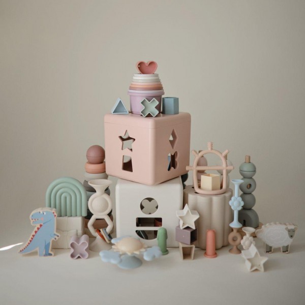 Κύβος Ταξινόμησης Σχημάτων Petal - Mushie | 66-102080