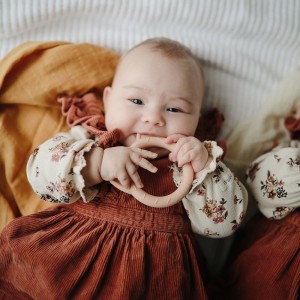 Κρίκος Οδοντοφυΐας Cat Blush - Mushie | 66-2560265