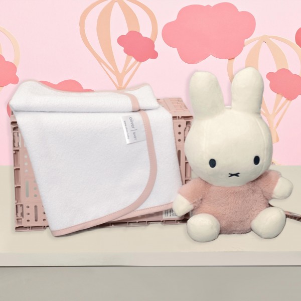 Σελτεδάκι 40x60cm 300gr/sm Με Γκρι Ρέλι - Oliver Baby | 46-6717/515