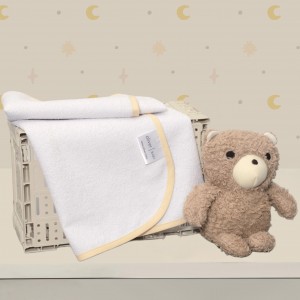 Σελτεδάκι 50x70cm 300gr/sm Με Μπεζ Ρέλι – Oliver Baby | 46-6718/514