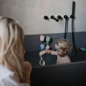 Σετ 4 Παιχνίδια Μπάνιου Σιλικόνης - Mushie | 66-102058