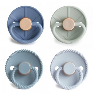 Σετ 4 Πιπίλες Latex FRIGG – Skyline Serenity 0-6 Μηνών | 67-101897