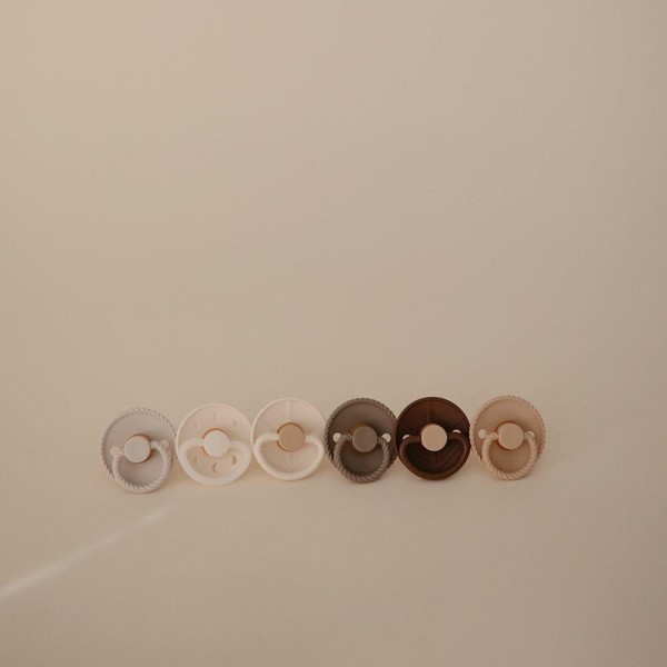 Σετ 6 Πιπίλες Latex FRIGG – Earthy Wonder 0-6 Μηνών | 67-101877