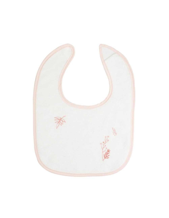 Σετ 6 Σαλιαρών 22x30cm - Pink Flower - Trois Kilos Sept | 55-8085428