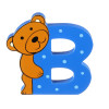 Ξύλινο Γράμμα B Alphabet Letters Orange Tree Toys | 60-00172