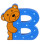 Ξύλινο Γράμμα B Alphabet Letters Orange Tree Toys | 60-00172