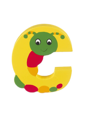Ξύλινο Γράμμα C Alphabet Letters Orange Tree Toys | 60-00189