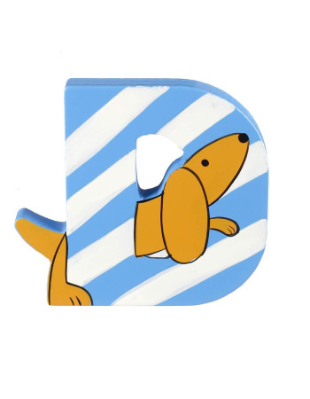 Ξύλινο Γράμμα D Alphabet Letters Orange Tree Toys | 60-00196