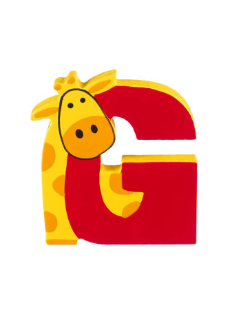 Ξύλινο Γράμμα G Alphabet Letters Orange Tree Toys | 60-00226
