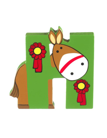 Ξύλινο Γράμμα H Alphabet Letters Orange Tree Toys | 60-00233