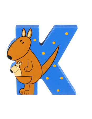 Ξύλινο Γράμμα K Alphabet Letters Orange Tree Toys | 60-00264
