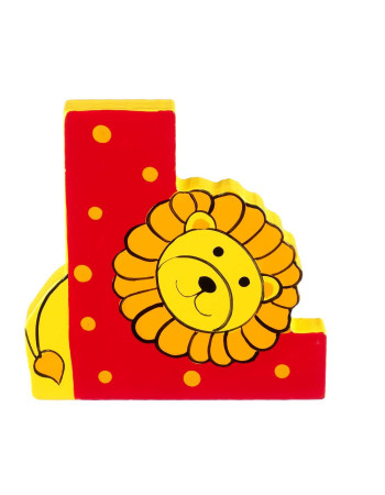 Ξύλινο Γράμμα L Alphabet Letters Orange Tree Toys | 60-00271