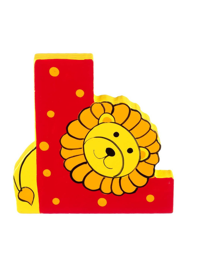 Ξύλινο Γράμμα L Alphabet Letters Orange Tree Toys | 60-00271