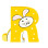 Ξύλινο Γράμμα R Alphabet Letters Orange Tree Toys | 60-00332