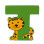 Ξύλινο Γράμμα T Alphabet Letters Orange Tree Toys | 60-00356