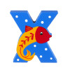 Ξύλινο Γράμμα X Alphabet Letters Orange Tree Toys | 60-00394