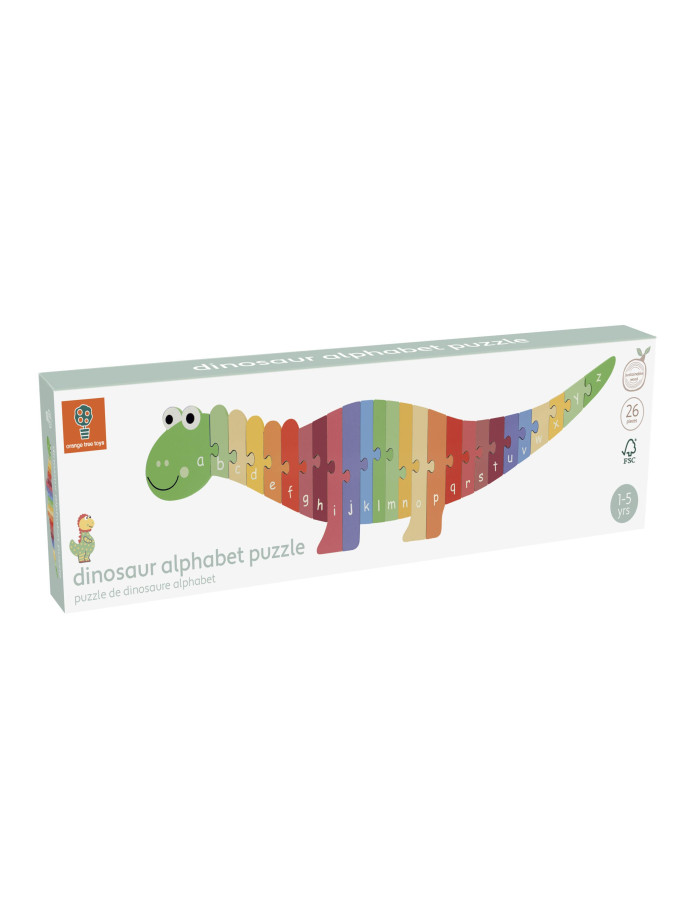 Αλφαβητικό Παζλ Dinosaurs Orange Tree Toys (FSC®) | 60-04434