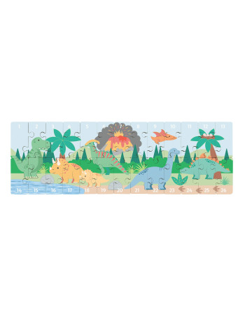 Παζλ Αριθμών Dinosaurs Orange Tree Toys (FSC®) | 60-05492