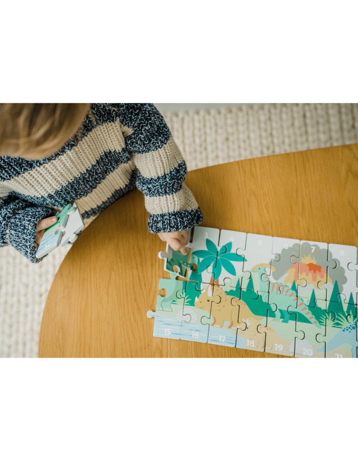 Παζλ Αριθμών Dinosaurs Orange Tree Toys (FSC®) | 60-05492