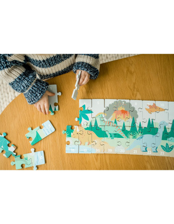 Παζλ Αριθμών Dinosaurs Orange Tree Toys (FSC®) | 60-05492