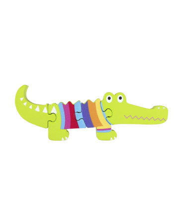 Μικρό Παζλ Κροκόδειλος Animals Orange Tree Toys (FSC®) | 60-06072