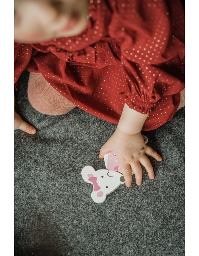 Μικρό Παζλ Ποντικάκι Animal Orange Tree Toys (FSC®) | 60-06102