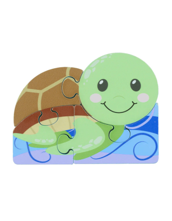 Μικρό Παζλ Χελωνίτσα Sea Life (FSC®) | 60-06531