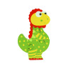 Μικρό Παζλ Dinosaurs Orange Tree Toys (FSC®) | 60-06791