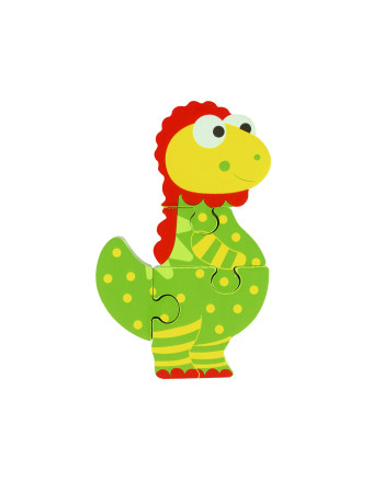 Μικρό Παζλ Dinosaurs Orange Tree Toys (FSC®) | 60-06791