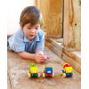 Σετ 3 Μικρά Οχήματα Construction Orange Tree Toys (FSC®) | 60-07237