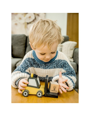 Ξύλινο Κλαρκ Construction Orange Tree Toys (FSC®) | 60-07522